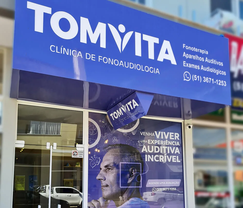 Fachada da clínica TomVita