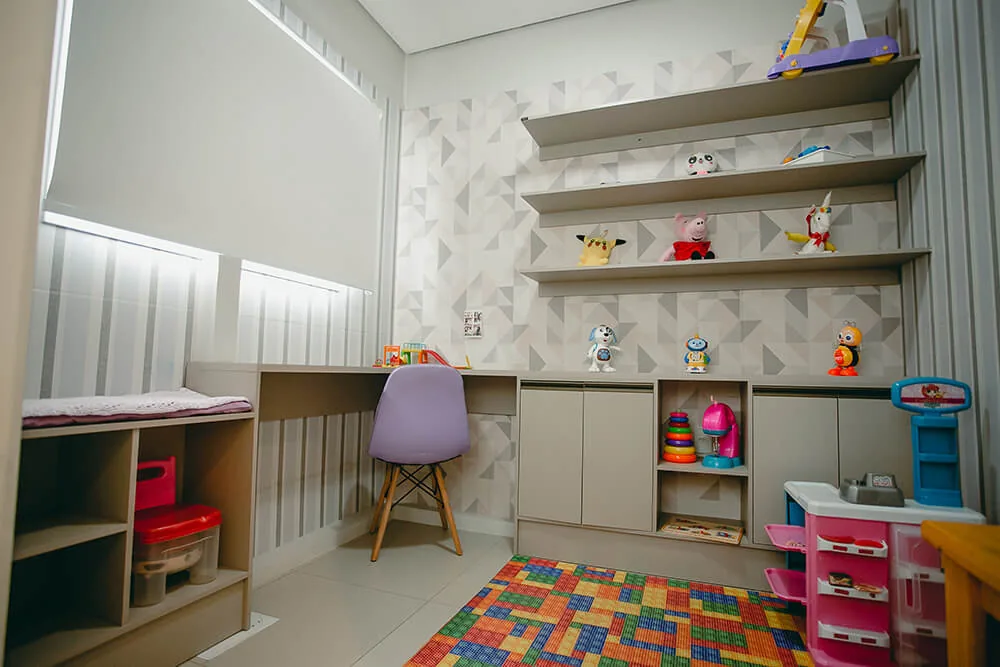 Sala infantil da clínica TomVita